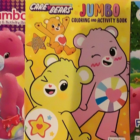 3 New Care Bears Coloring Books - Picture 3 of 4